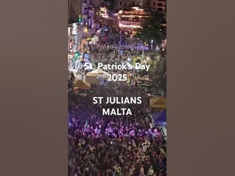st patricks day st julians malta