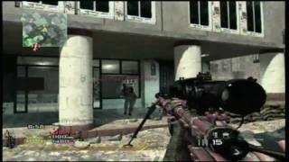 Modern Warfare 2 No Scope Sniper Montage (MW2 100% No-Scopes)