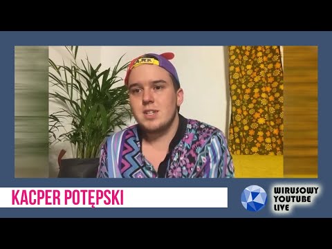 Kacper Potępski: Staram się być widoczny, by inne osoby trans się nie bały - Wirusowy YouTube LIVE