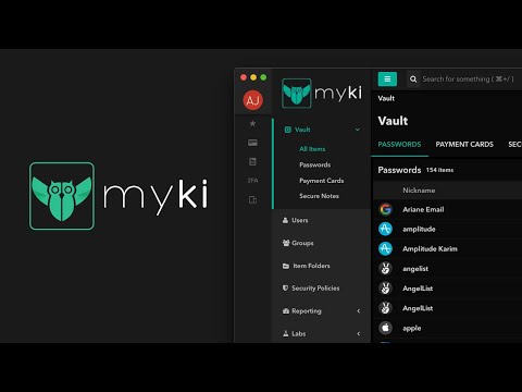 Myki Desktop App Overview