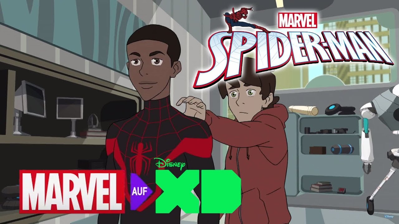 Disney XD SPIDERMAN Clip Miles Morales YouTube