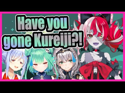3rd Gen keeping an eye on Ollie's moves POV【 Ollie/ Pekora / Rushia / Noel 】【Eng sub】