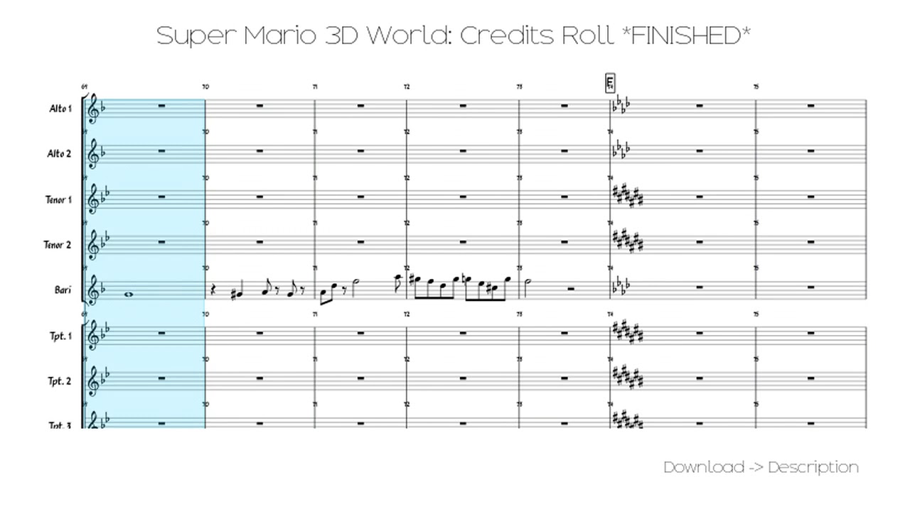 🎶 Super Mario 3D World: Credits Roll *FINISHED* 🎸🎸