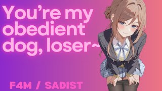 CLASS PRESIDENT WANTS ALL YOUR LOVE AND TEASES YOU IN CLASS!~ (ASMR)