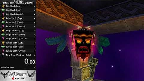 🔴[Speedrun 201%] Crash Bash - 2 Players with Kong and Tiny (No MM) - 7:51:22 REUPLOAD