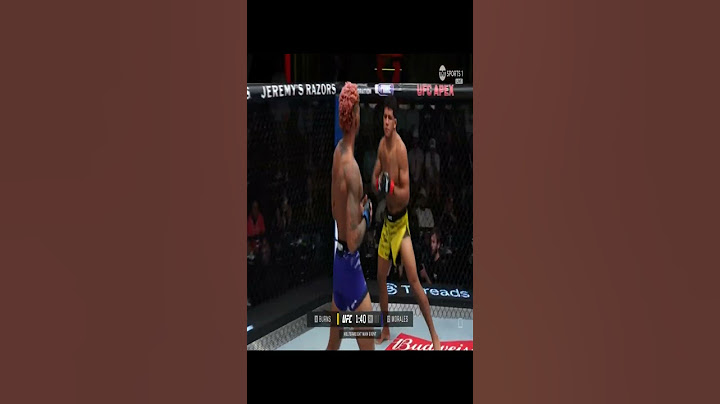 Burns Got DESTROYED! Morales' INSANE 1st Round KO! 💥