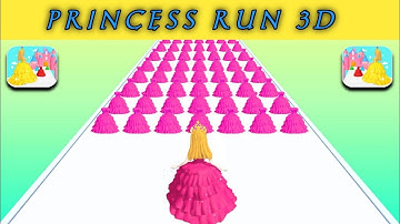 Princess Run 3D Max Levels Gameplay iOS,Android New Update ATrailer android offline games Game#dakoi