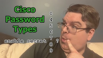 Cisco password types (and how type 4 passwords fell short!)