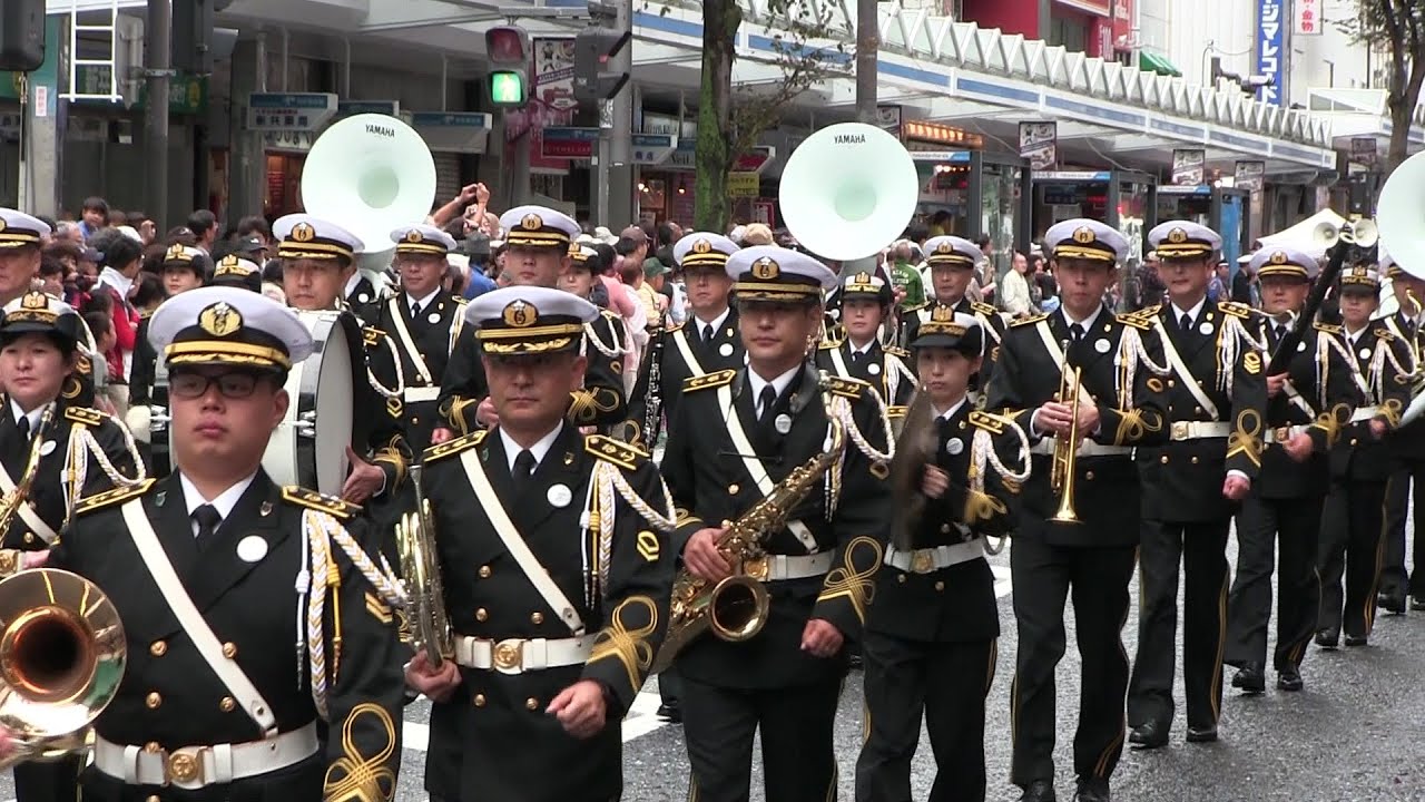 横須賀パレード (1) [全団体] 【2015.10.11】Yokosuka marching band Festival
