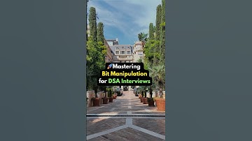 🚀Mastering Bit Manipulation For DSA Interviews