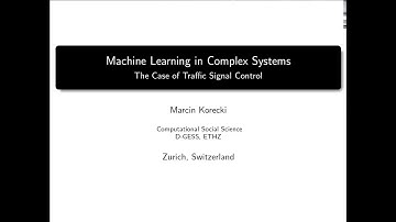 Machine Learning in Complex Systems: Traffic Signal Control