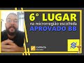 6° Lugar Banco do Brasil na Microrregião escolhida - Lucas Mendes