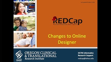 Changes to Online Designer in REDCap