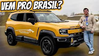 Deepal G318 is a large and powerful SUV designed to compete with the Tank 300.