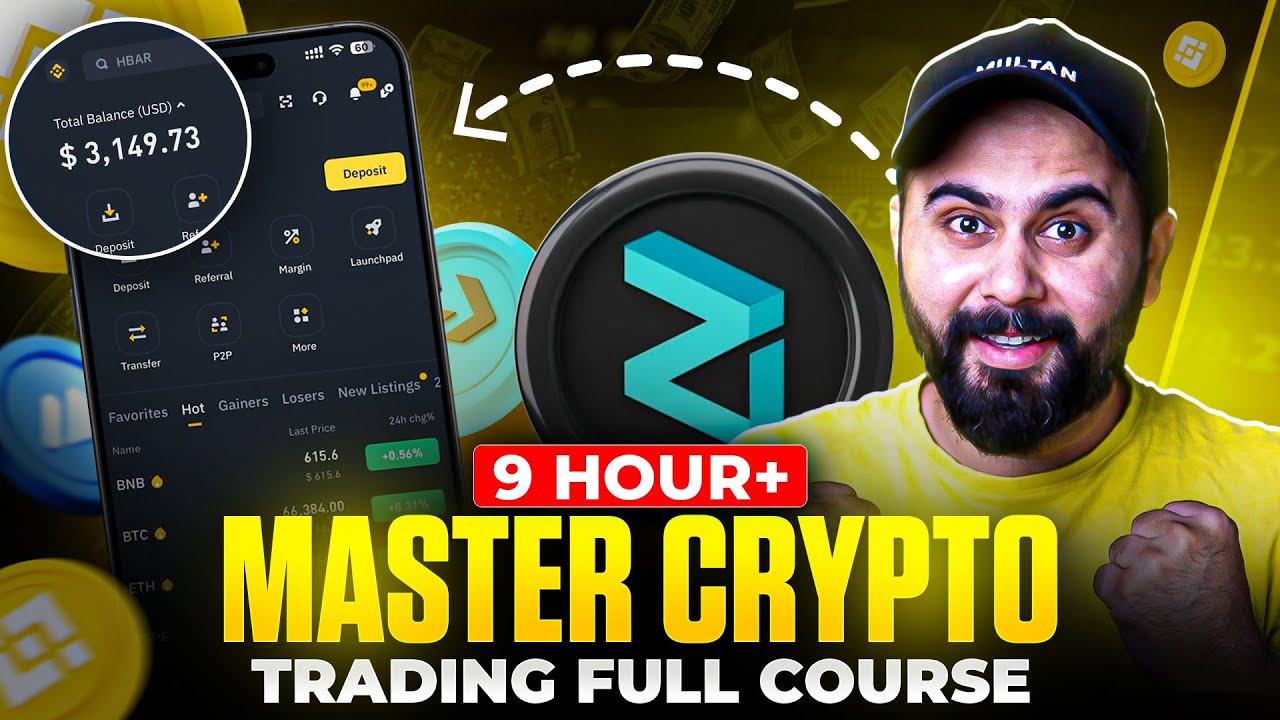 Crypto Trading Full Course | Step by Step Cryptocurrency Trading Complete  Course