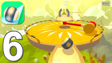 Action Balls - Gyrosphere Race - Gameplay Part 6 Levels 55-62 Going Balls Video (iOS, Android)