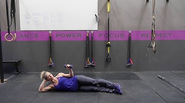 Side Lying Dumbbell Shoulder Rotation