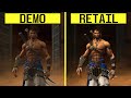 Prince of persia the last crown demo vs retail pc rtx 4080 graphics comparison  2023 vs 2024