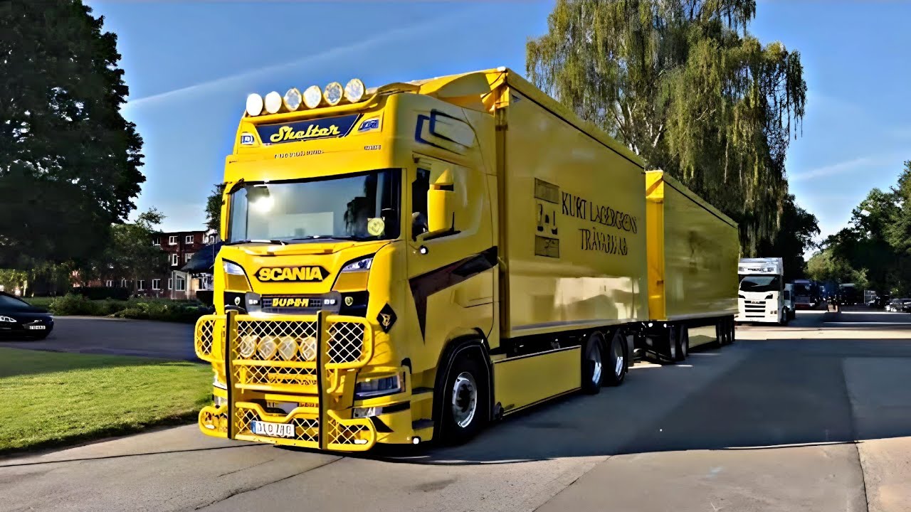 Camions Scania et réglage - performances exceptionnelles + design