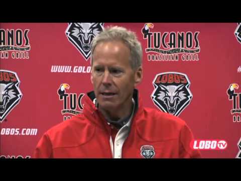 football score 2012 Lobo Football | Coach Bob Davie: Post Wyoming Press Conference