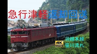 437 2019/07/30撮影 急行津軽12系返却回送 羽越本線笹川流れ