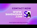 Google ads facebook ads youtube ads  saad digital marketing solutions  wwwsaadazharcom