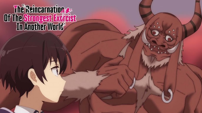 Seika e Amyu enfrentam o chefão Naga  The Reincarnation of the Strongest  Exorcist in Another World 