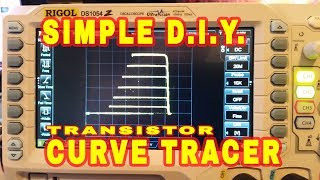 Simple Transistor Curve Tracer for Oscilloscopes.