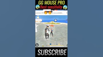 GG mouse Pro best sensitivity 💀|how to play free fire with keyboard and mouse 🔥#ggmousepro #shorts