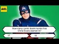 A Super Hard Comic Book Movie Quiz!
