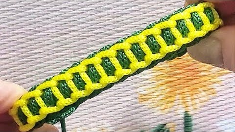 Bracelet Knitting Tutorial: Bracelet Pattern#shorts #macrametutorial #tricks #howto#craftideas