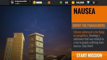 Sniper 3D assassin Vlaahd-MYR Primary mission 26 Nausea games replay