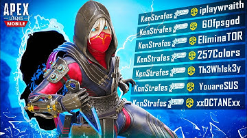 KILLING EVERYONE IN PREDATOR RANK... (Apex Legends Mobile)