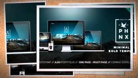 Phoenix - WordPress Minimal Multipurpose Portfolio + Download