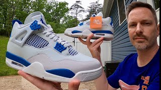 Air Jordan 4 - MILITARY BLUE - My Quest to find a Perfect Pair - Release Day Recap