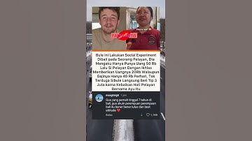 bule ini lakukan social experiment dibali dan hasilnya bikin haru #shortsfeed #shorts #short
