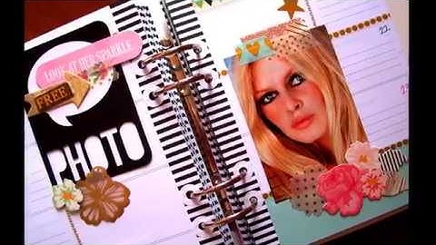 My HEIDI SWAPP Memory Planner decoration ~ week 42