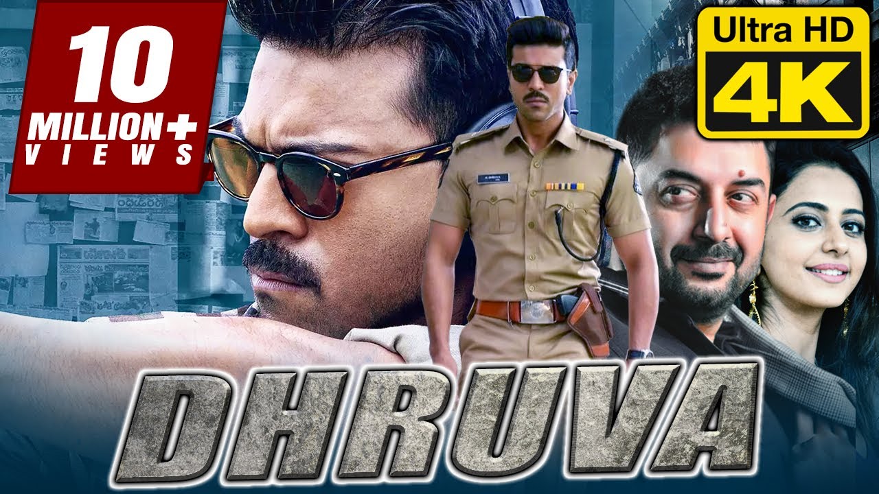 DHRUVA 4K ULTRA HD Action Hindi Dubbed Movie  Ram Charan Rakul Preet Singh Arvind Swamy