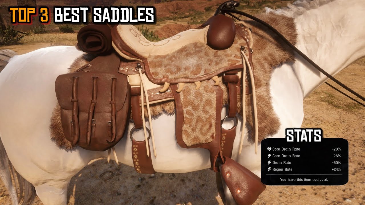 Boost your Horse Stats with the Best Saddles in the Game | Red Dead ...