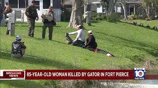 Florida woman out walking her dog is killed by a gator