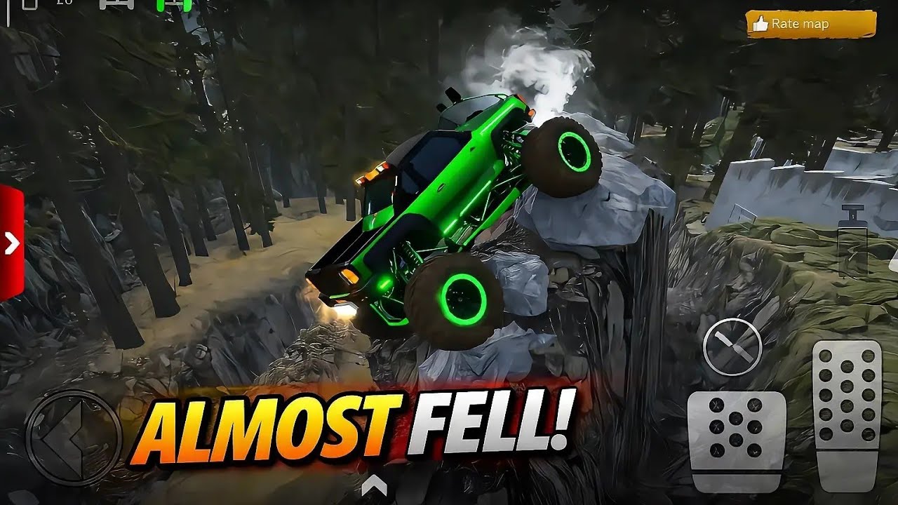 INSANE Monster Truck Cliff Climb! 😱 | Offroad Outlaws Extreme Gameplay