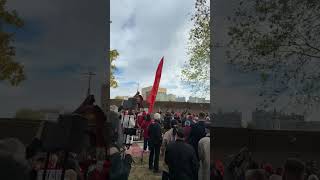 Панихида по защитникам совета народных депутатов 1993 #кпрф #политика #митинг #панихида