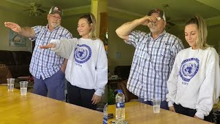 Dad Outsmarts Daughter In Copy Me Challenge Tiktok