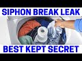 Washing machine leaks water  easy fix