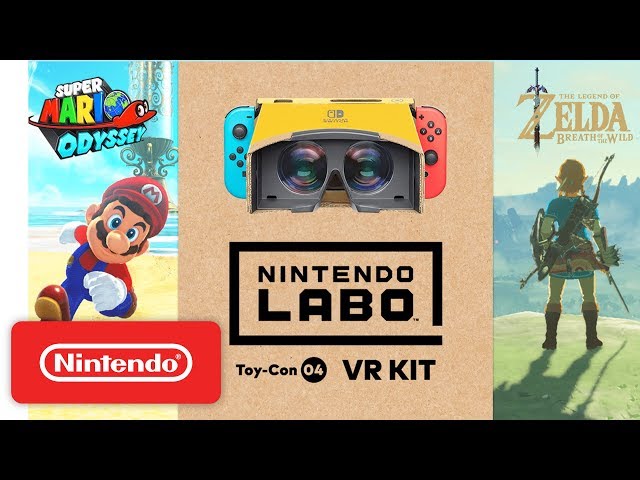 Image Nintendo Labo: VR Kit + Super Mario Odyssey / The Legend of Zelda: Breath of the Wild