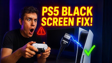 PS5 Black Screen FIX — HDMI 2.1, Safe Mode & TV Tips