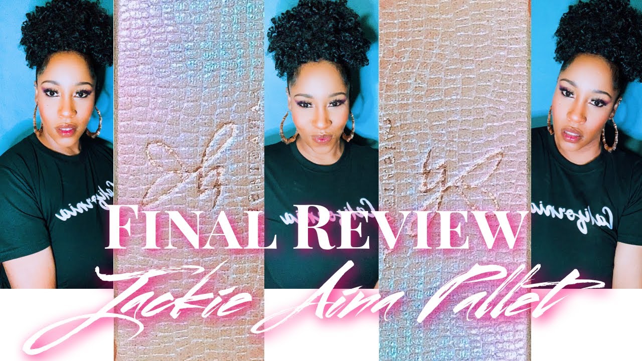 ABH Jackie Aina Pallet Final Review | Purple and Gold Smokey Eye