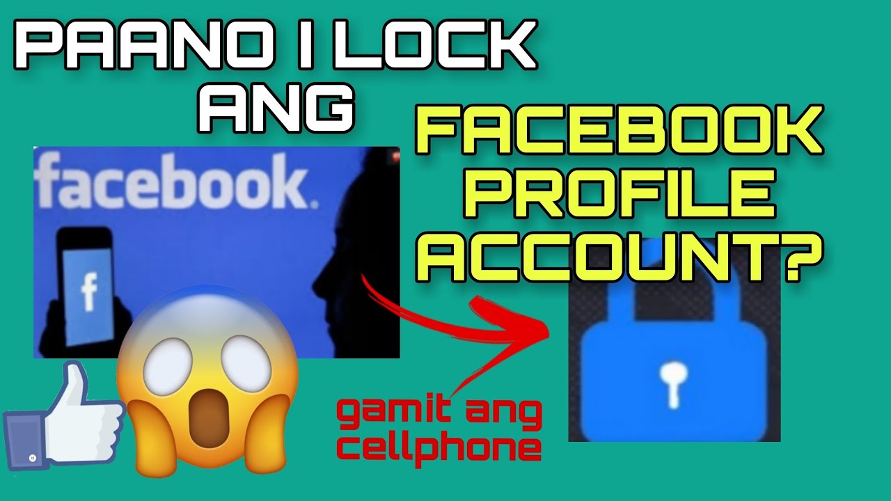 Paano i lock or i private ang facebook profile gamit ang cellphone ...