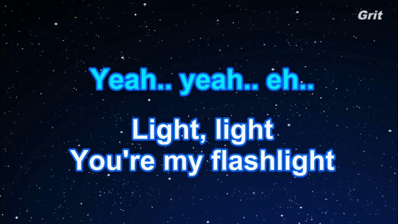 Flashlight Jessie J Karaoke 1key YouTube