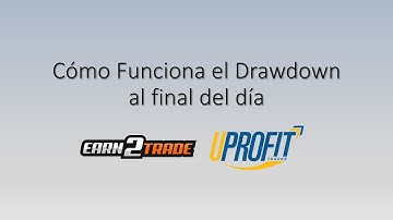 Cómo funciona el nuevo Drawdown al final del día